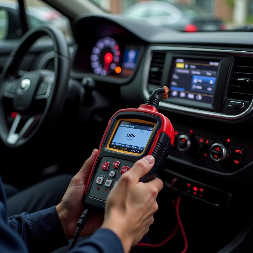 Mobile Car Diagnostics for DPF Issues