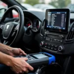 Mobile Car Diagnostics Reading Process