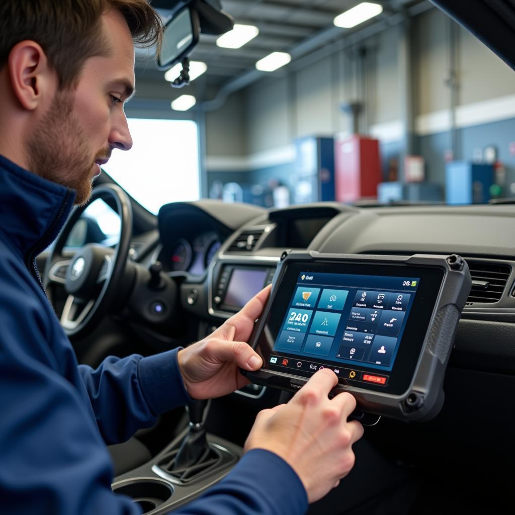 Advanced Car Diagnostic Equipment in Ferndown Garage