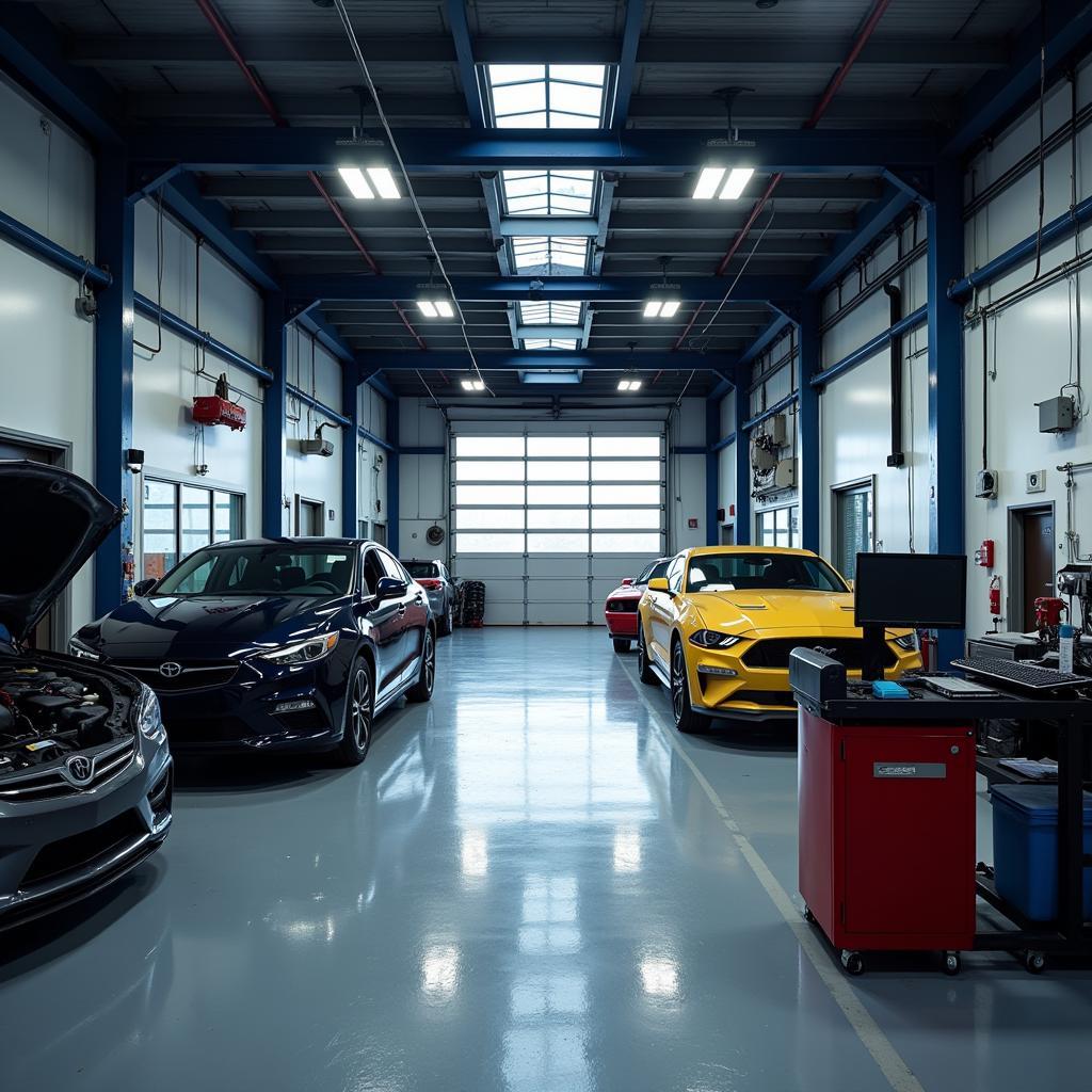  Modern car garage in East Yorkshire offering advanced diagnostic services 