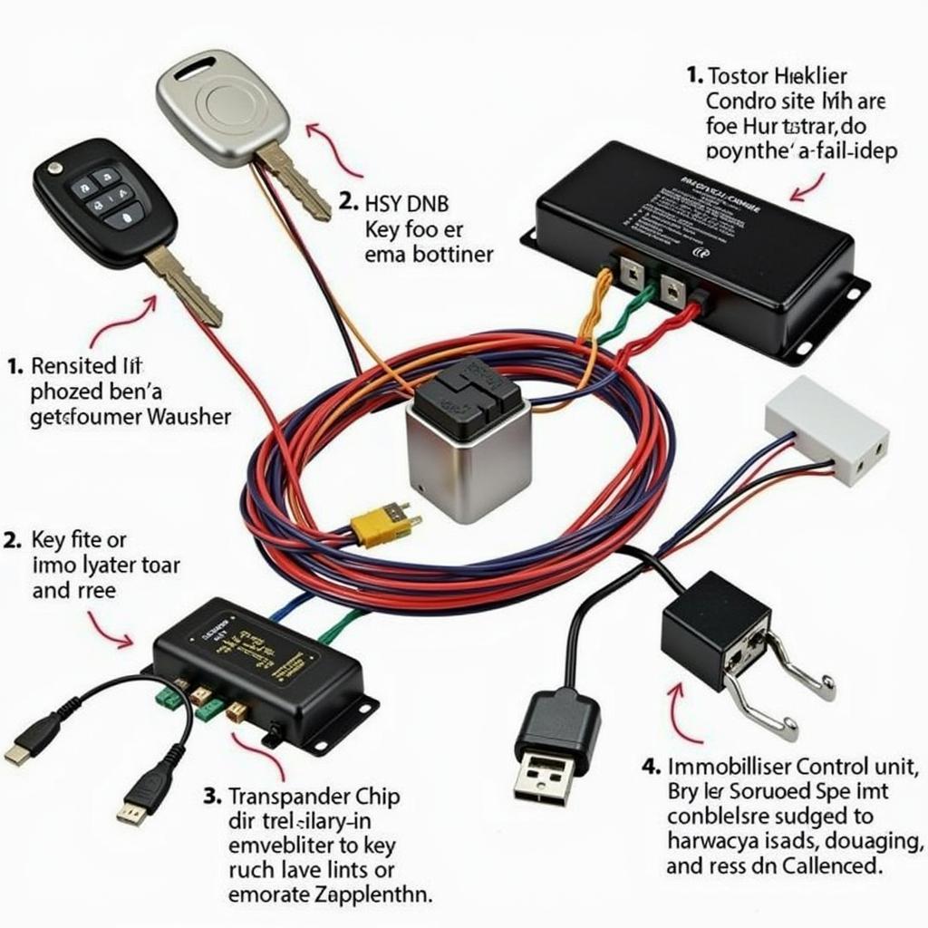 Modern Car Immobiliser System