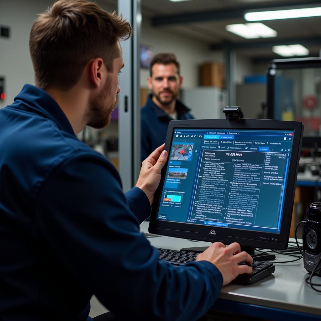 Mechanic in Newquay Analyzing Diagnostic Results