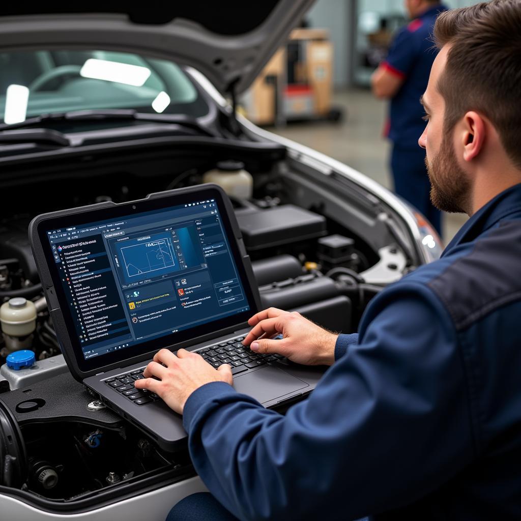 Nissan Car Diagnostics in Action