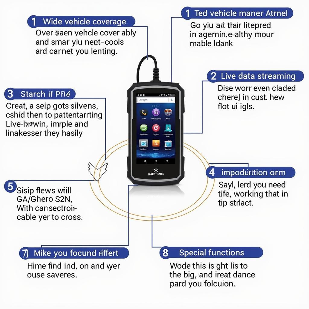 NT210 car diagnostic tool showcasing its key features and benefits.