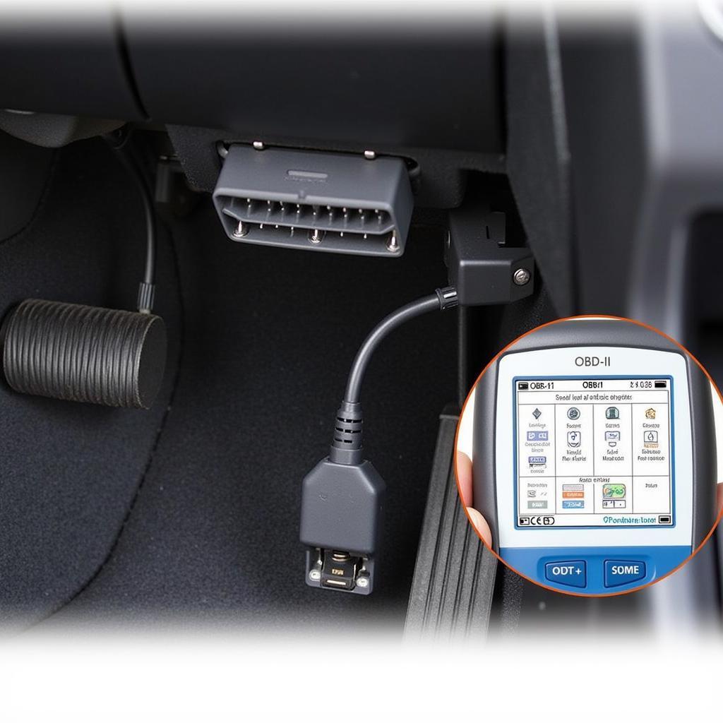 OBD-II Port and Diagnostic Scanner