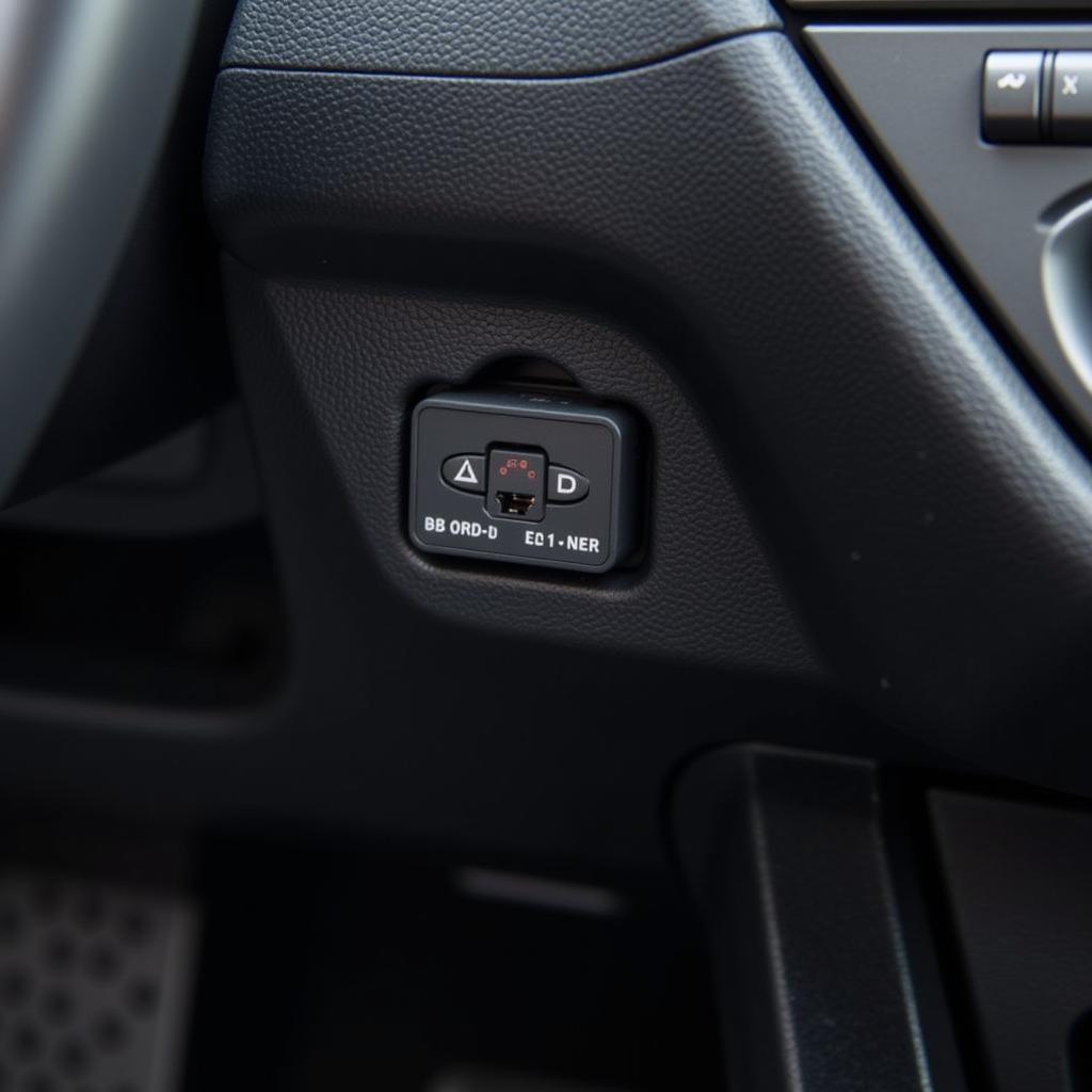 OBD-II Port Location in a Car