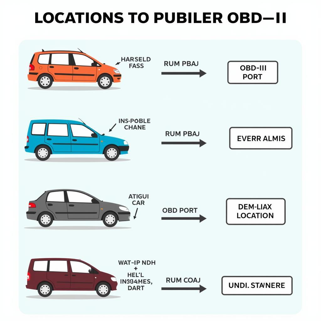 OBD-II Port Locations in Different Cars