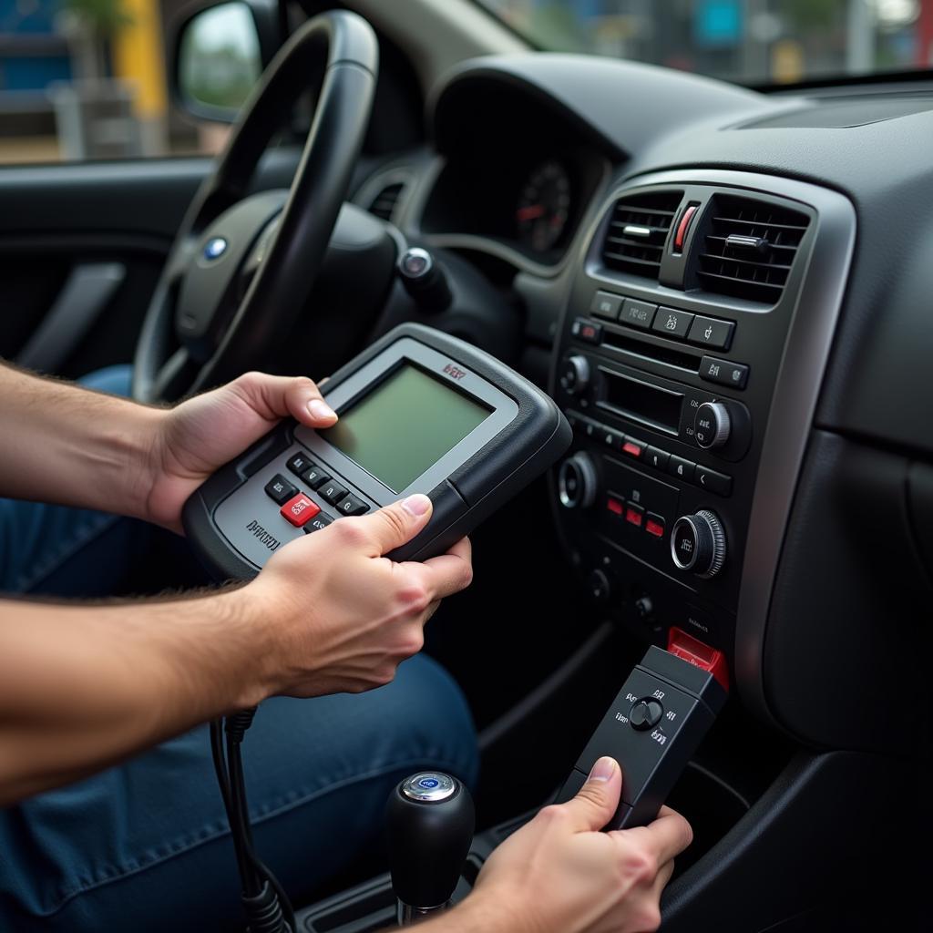 Using an OBD-II scanner on a 2005 Ford Focus