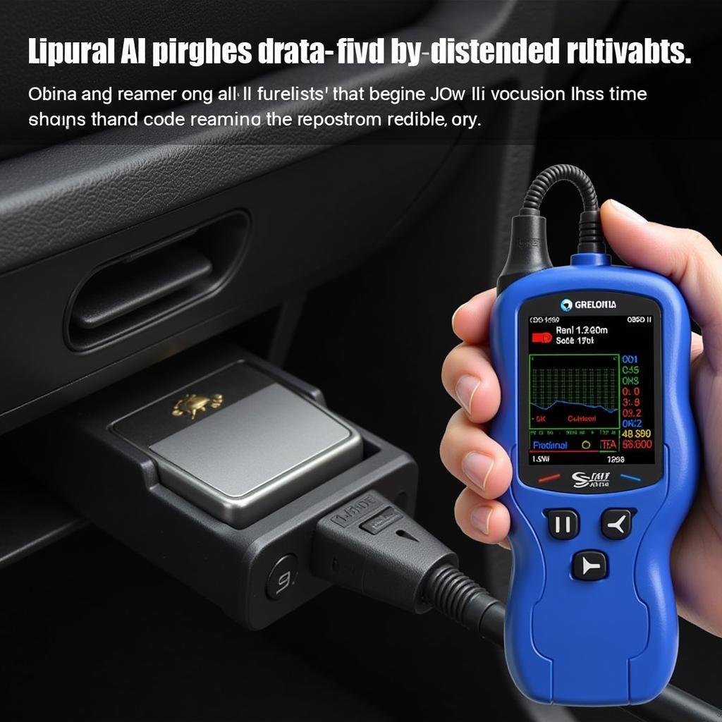 Car Diagnostic with OBD-II Scanner