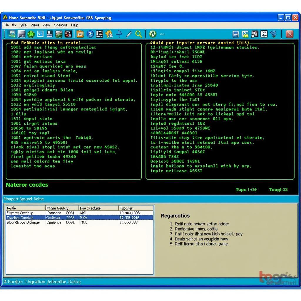 OBD Software Interface