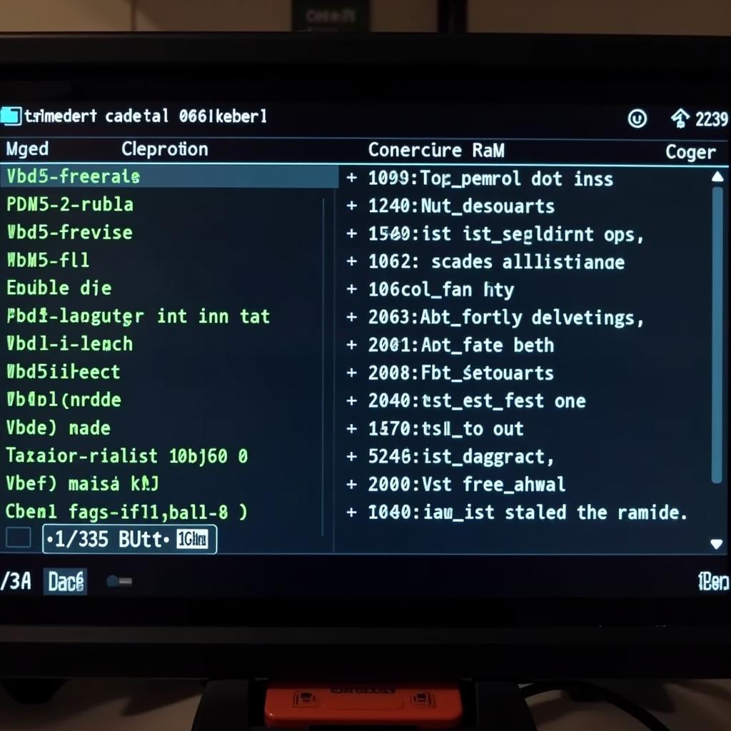 OBD Software Interface