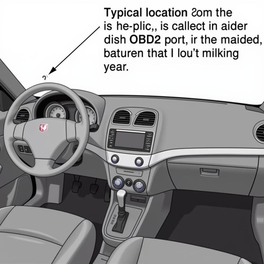 OBD2 Port Location