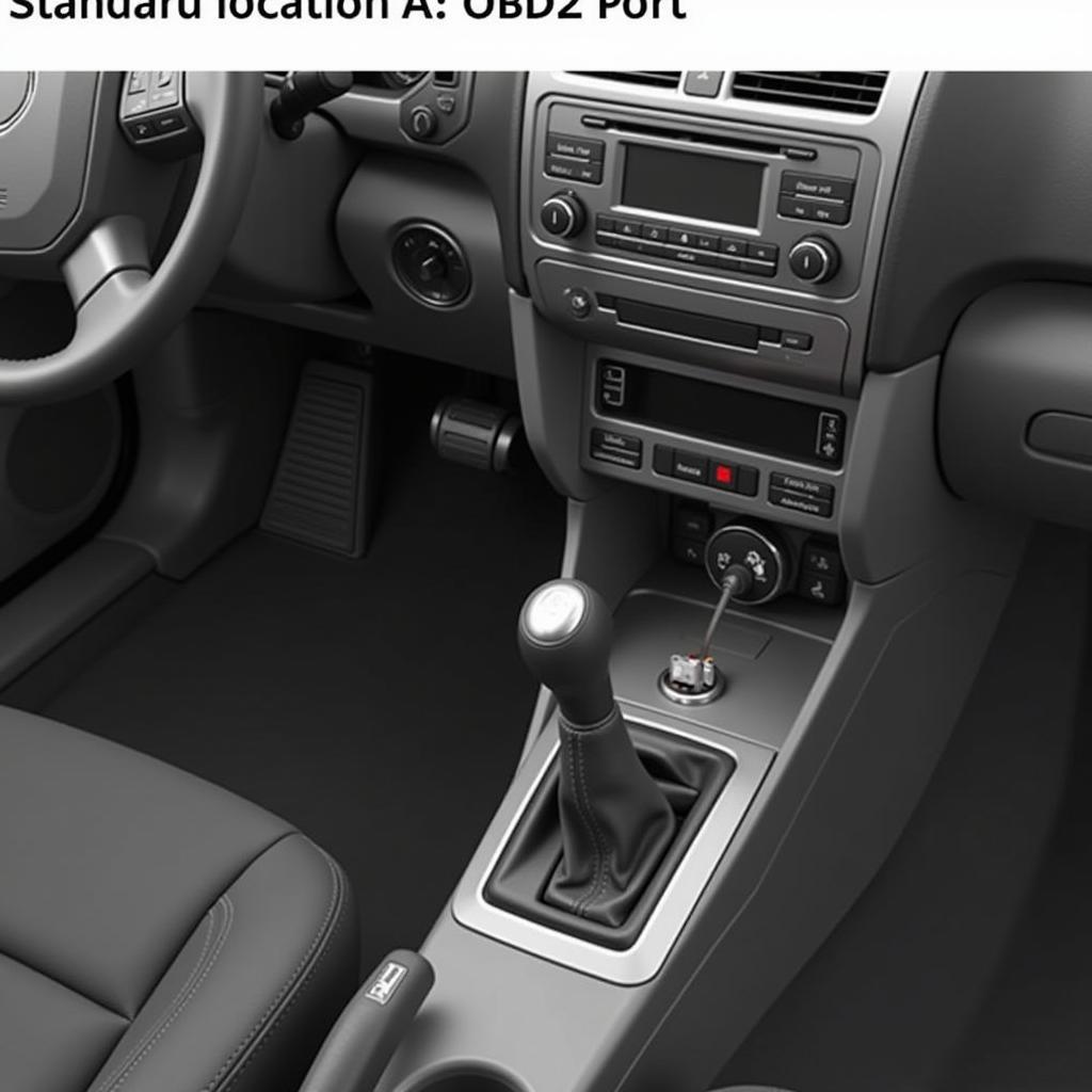 OBD2 Port Location in a Car