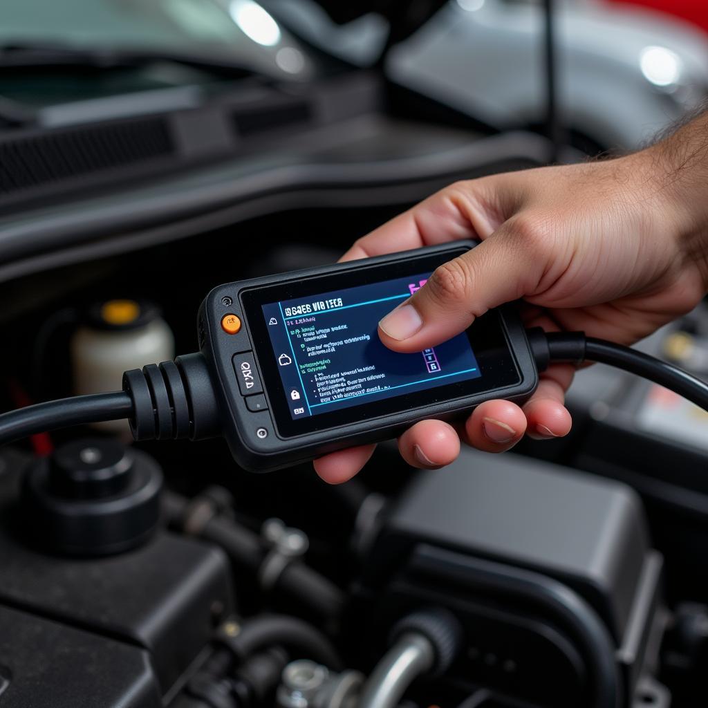 Using an OBD2 Scanner at an Auto Parts Store