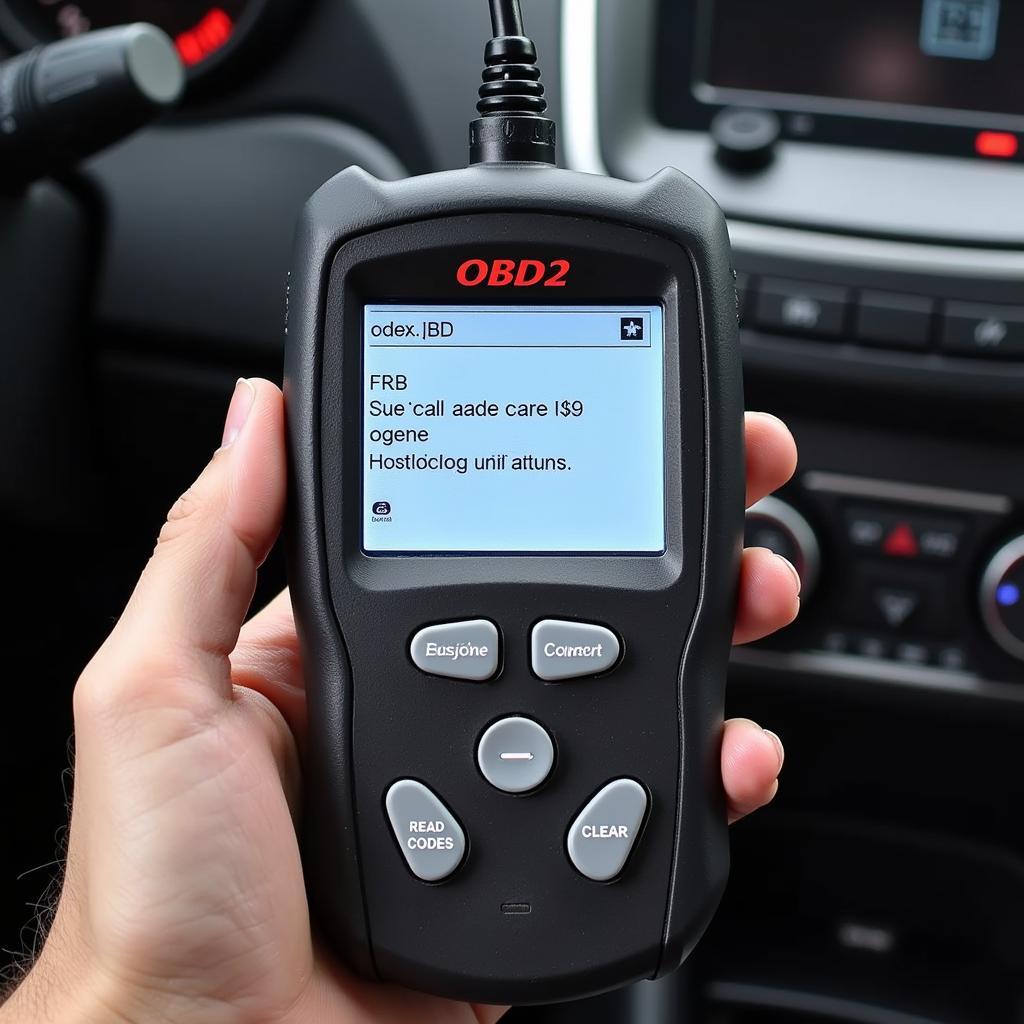 Features of a basic OBD2 scanner