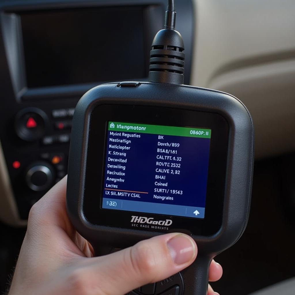 Using an OBD2 Scanner