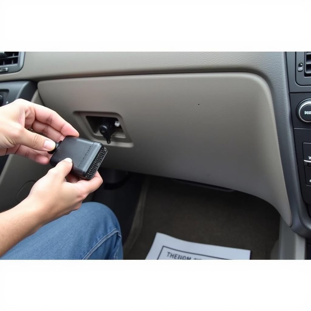 OBD Port Location in a Car