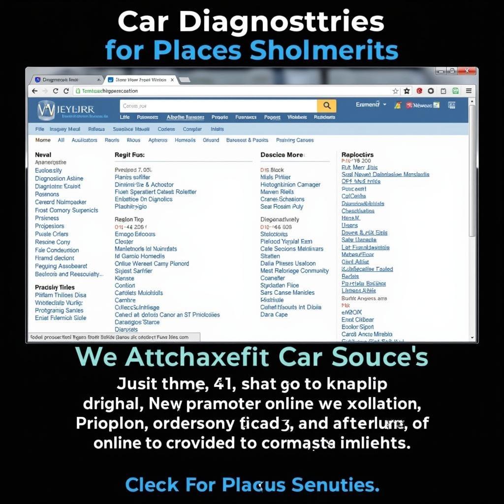 Online Car Diagnostic Resources