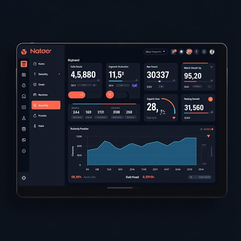 Modern Car Diagnostic Software Dashboard