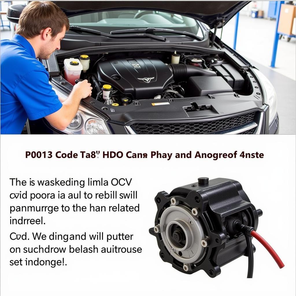 Car Engine Repair for P0013 Code