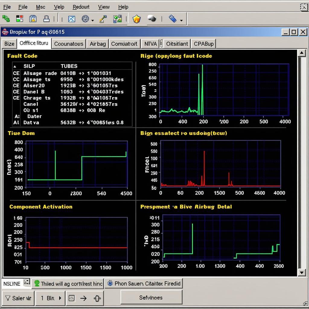 PC-Based Airbag Diagnostic Software Interface