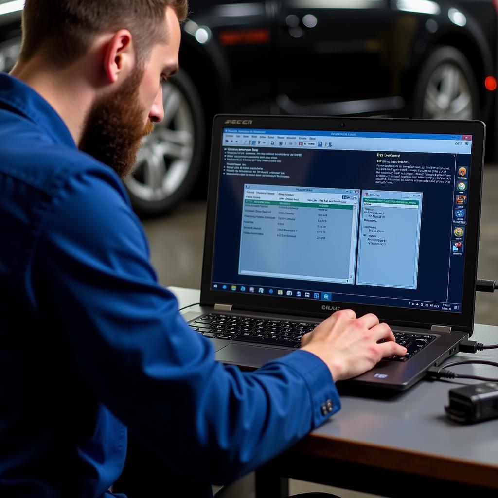 PC-Based Car Diagnostic Software in Action