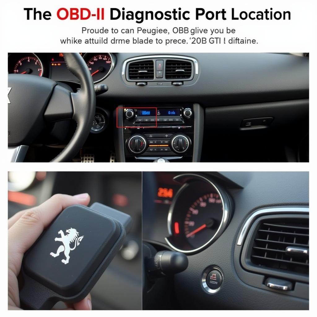 Peugeot 208 GTi Diagnostic Port