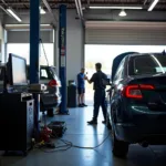 Modern car diagnostics shop in Phoenix Arizona