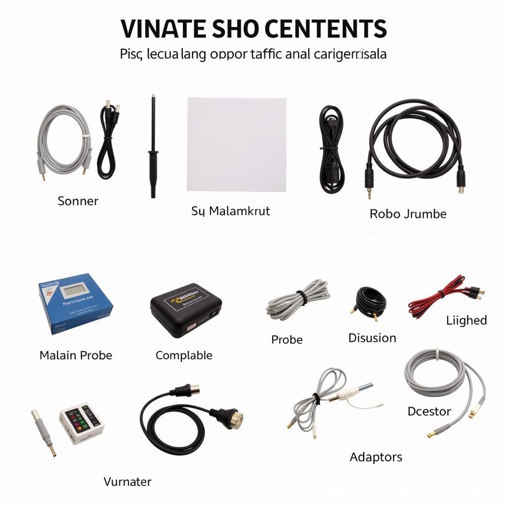 Pico Tech Diagnostic Kit Contents