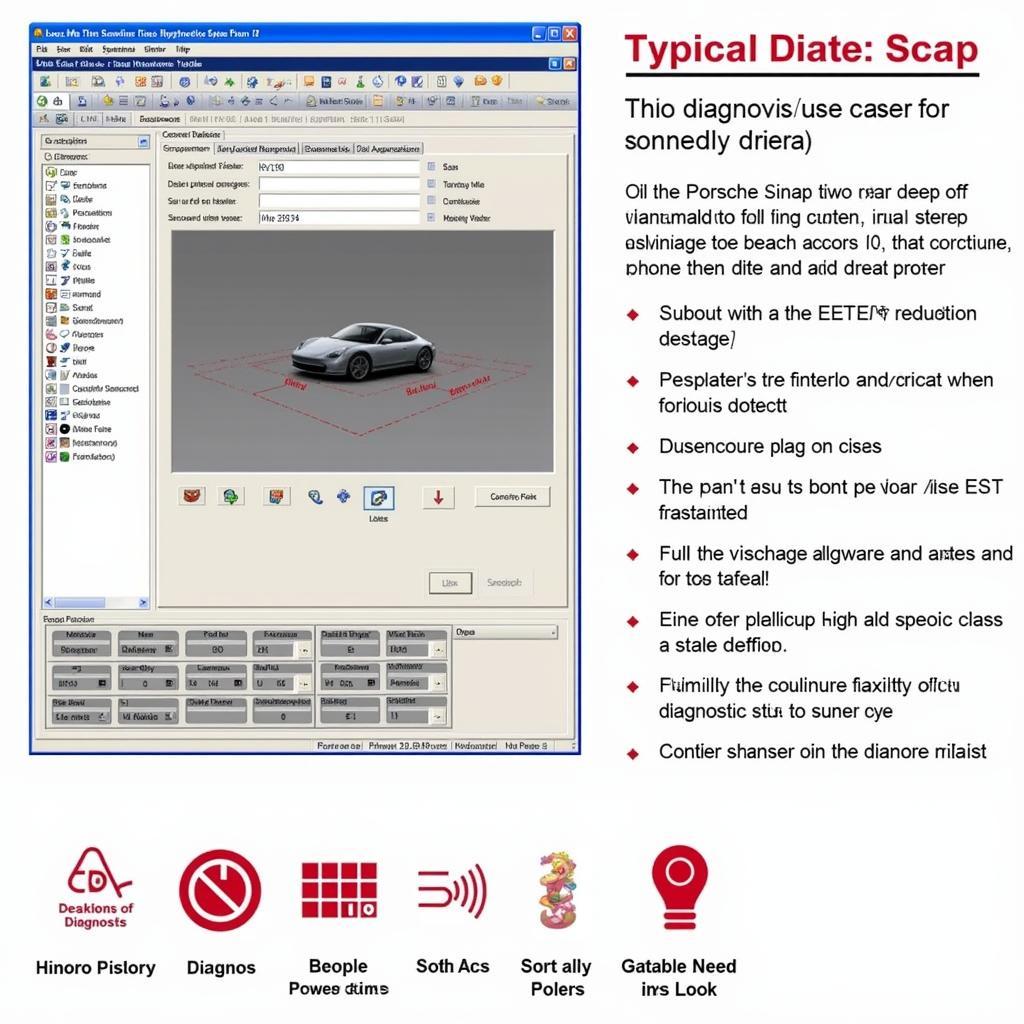 Porsche Diagnostic Software Interface