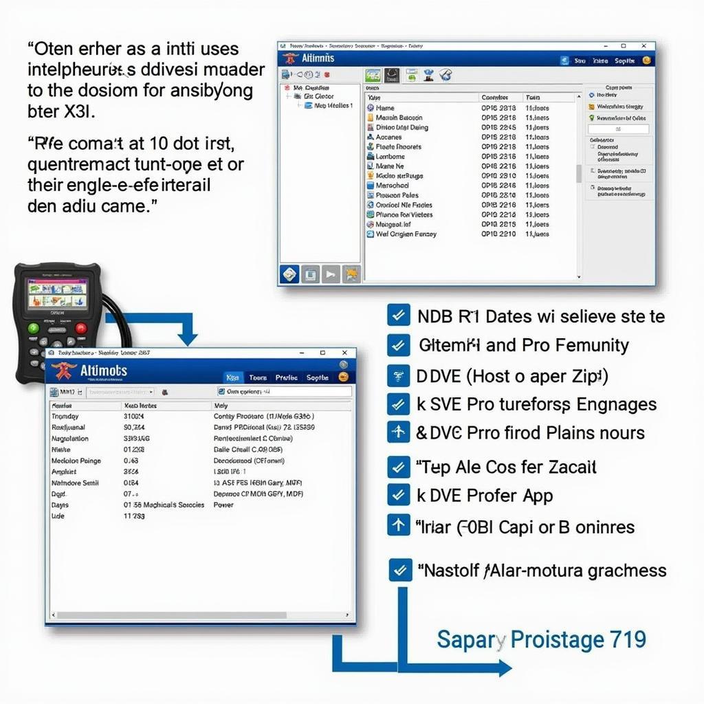 PP2000 diagnostic software interface