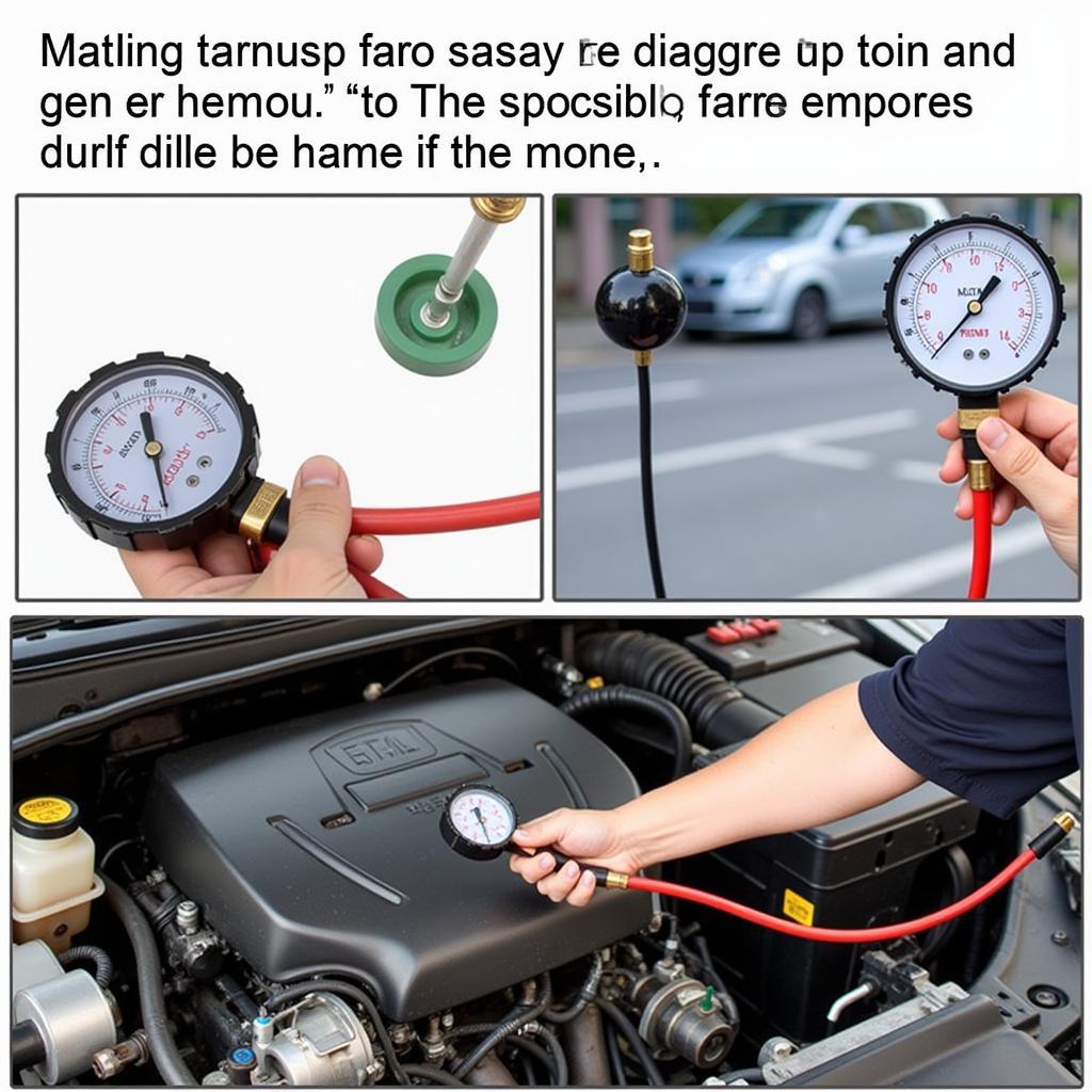 Using a Pressure Gauge for Car Diagnostics