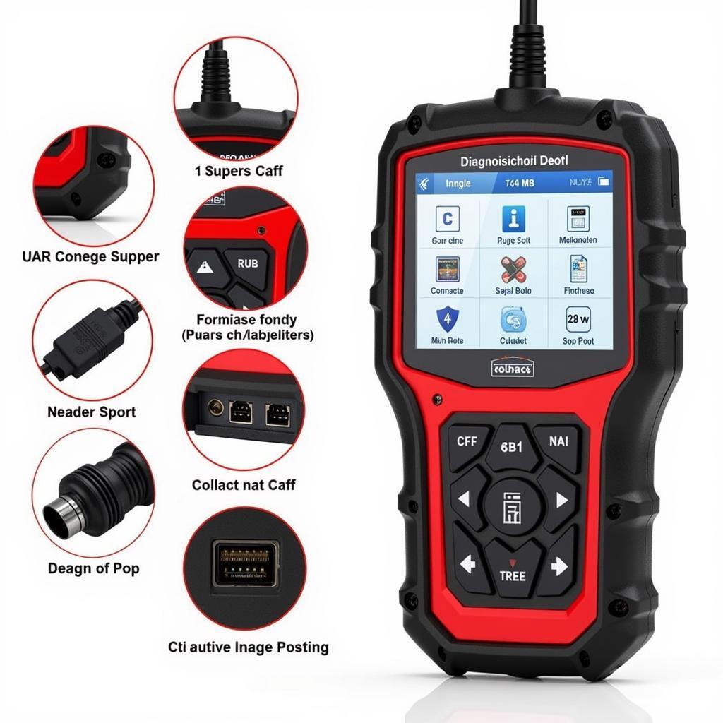 Professional Car Diagnostic Tool Features