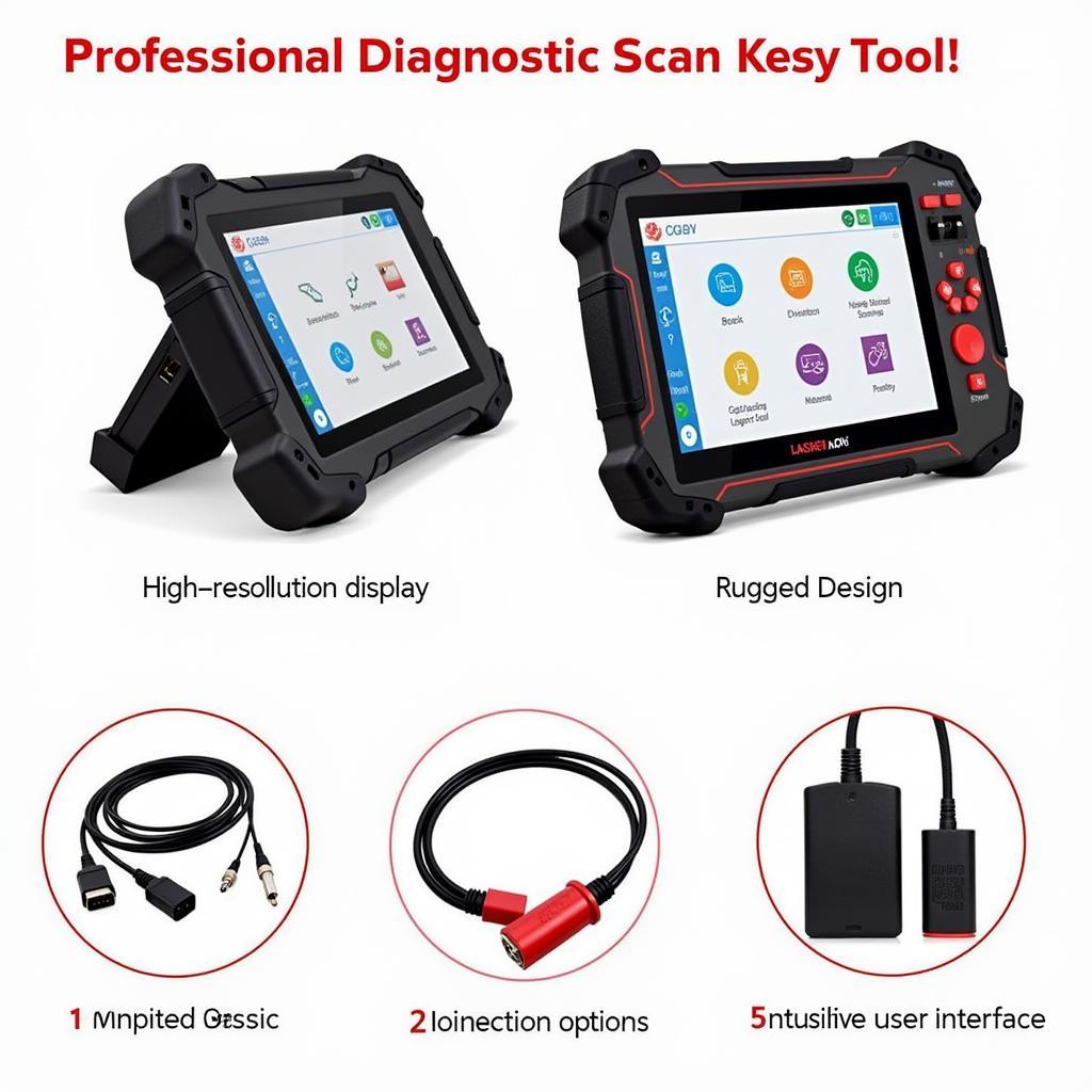 Professional Diagnostic Scan Tool Features