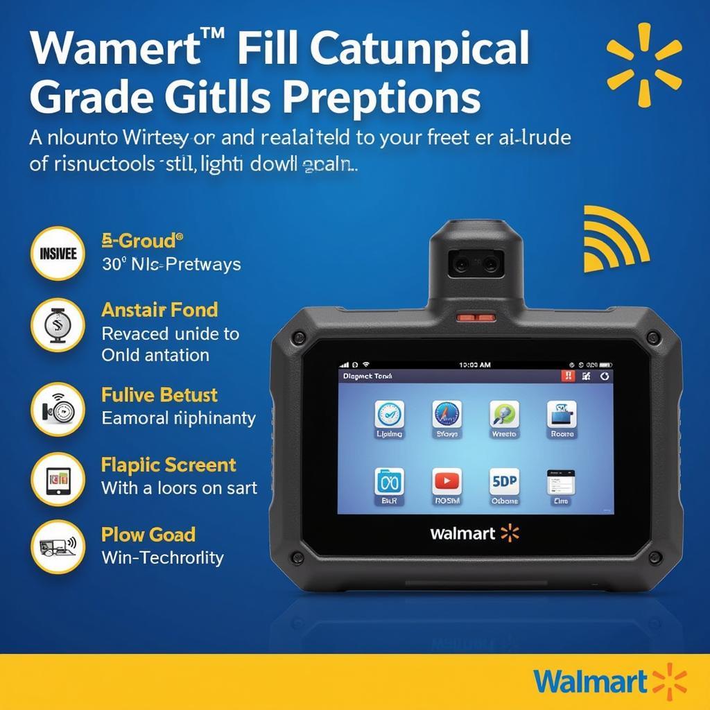 Professional-grade car diagnostic tool from Walmart