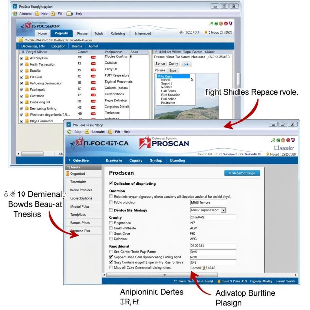 ProScan Software Interface