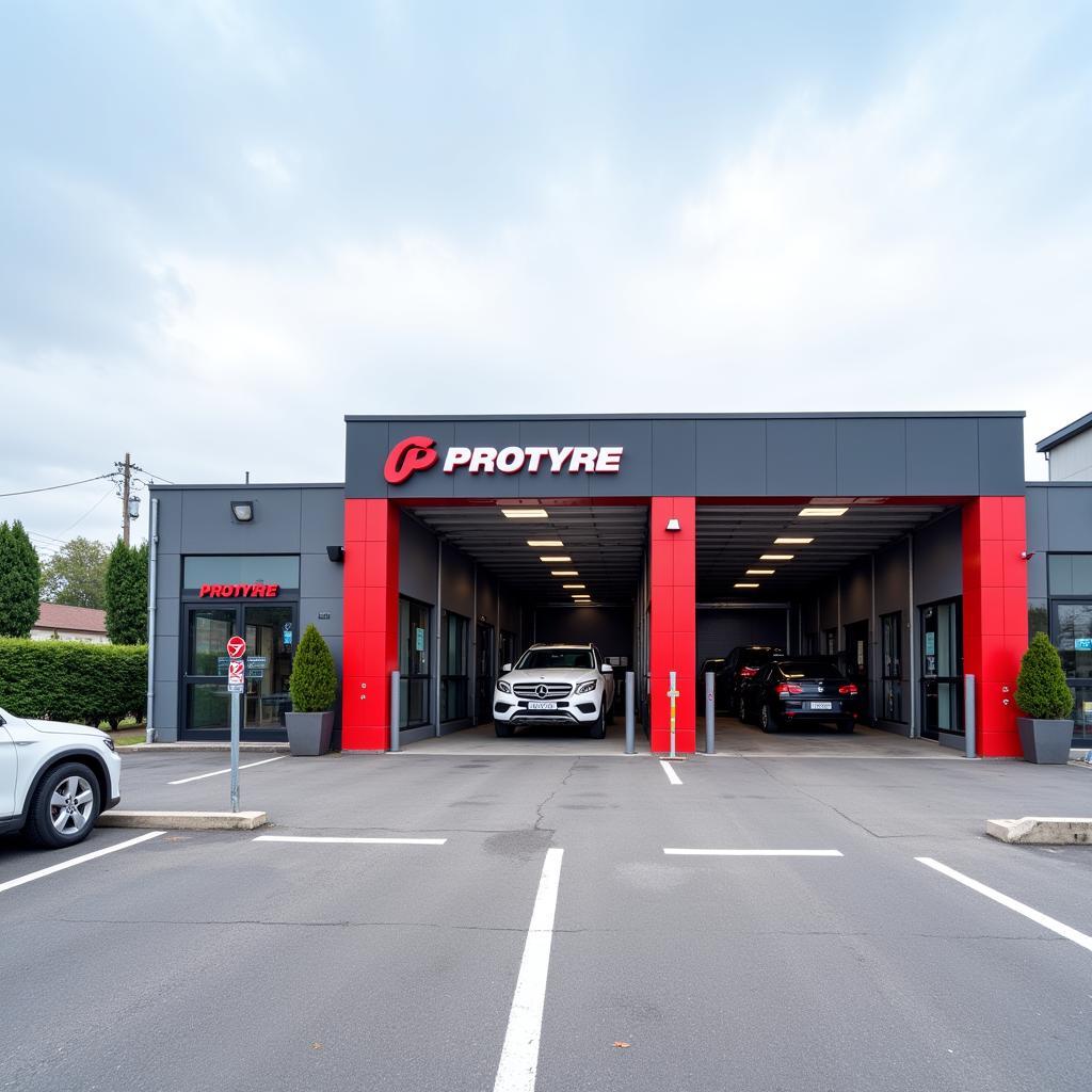 Protyre Garage Exterior