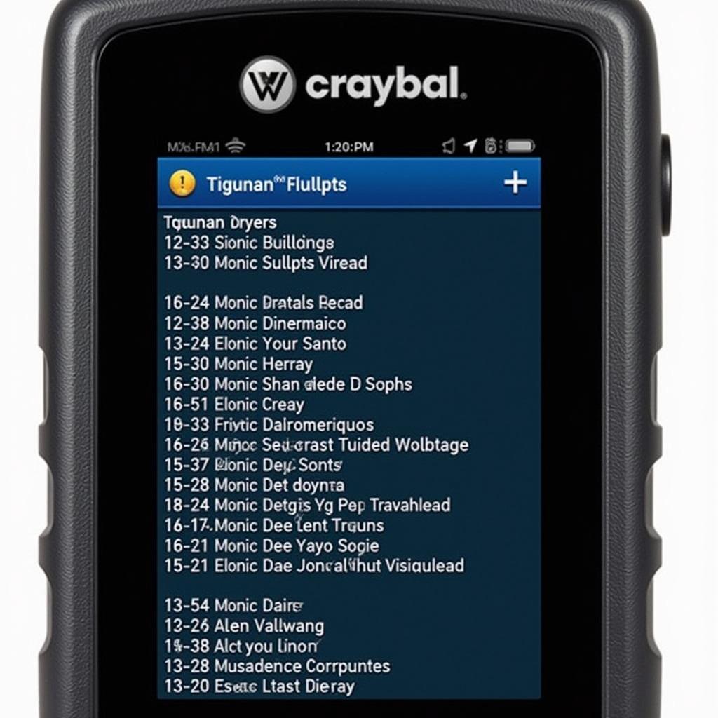 Reading Fault Codes with Diagnostic Tool