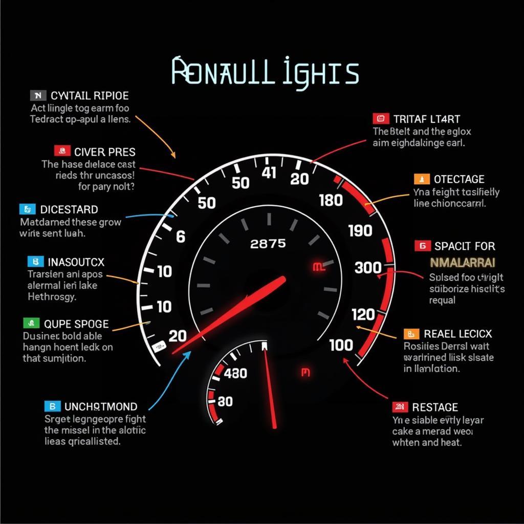 Renault Dashboard Warning Lights