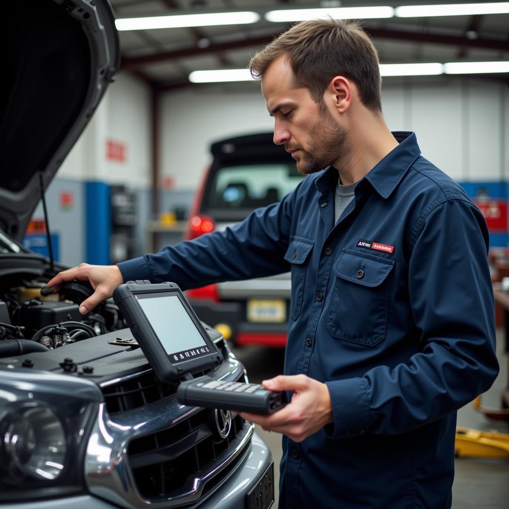 Car Diagnostics in Progress