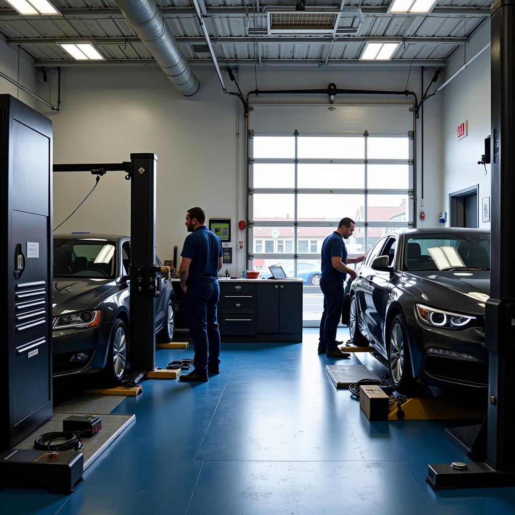 Modern Car Diagnostics Shop in Shirley