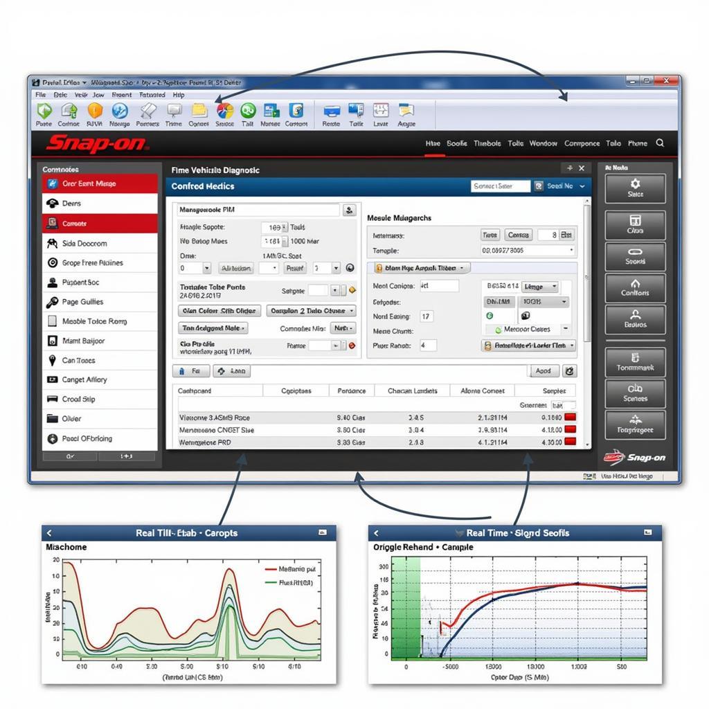 Snap-on Diagnostic Software Interface