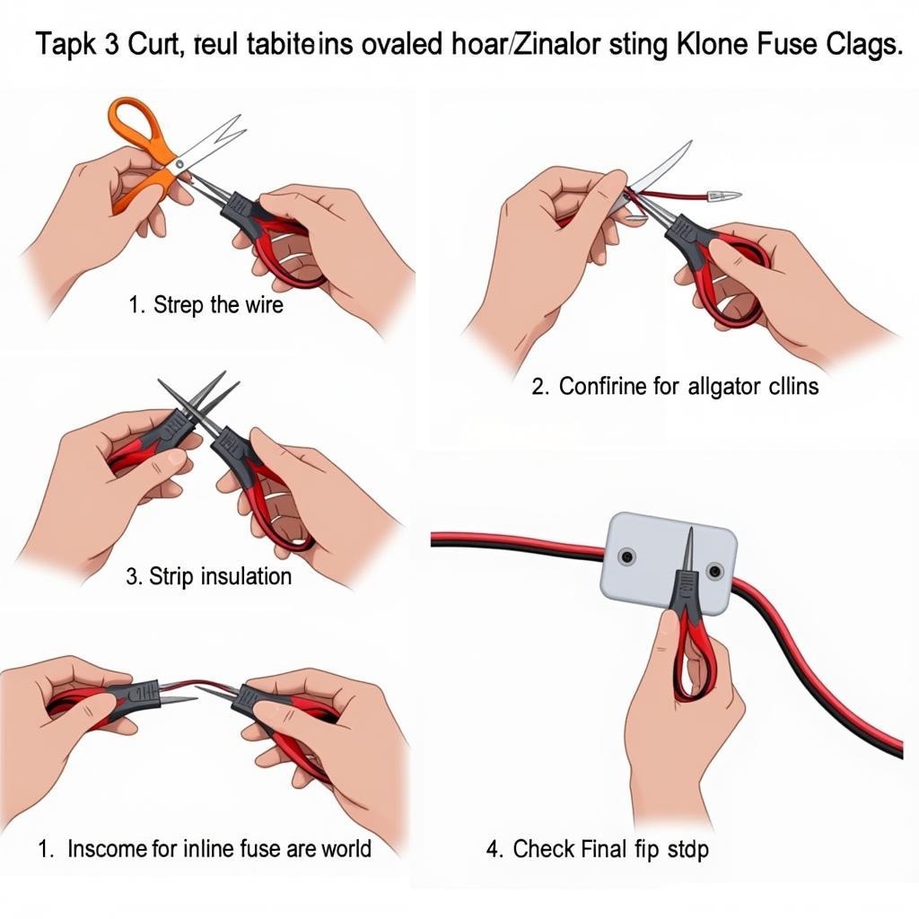 Illustrated guide on how to make a fused jumper wire