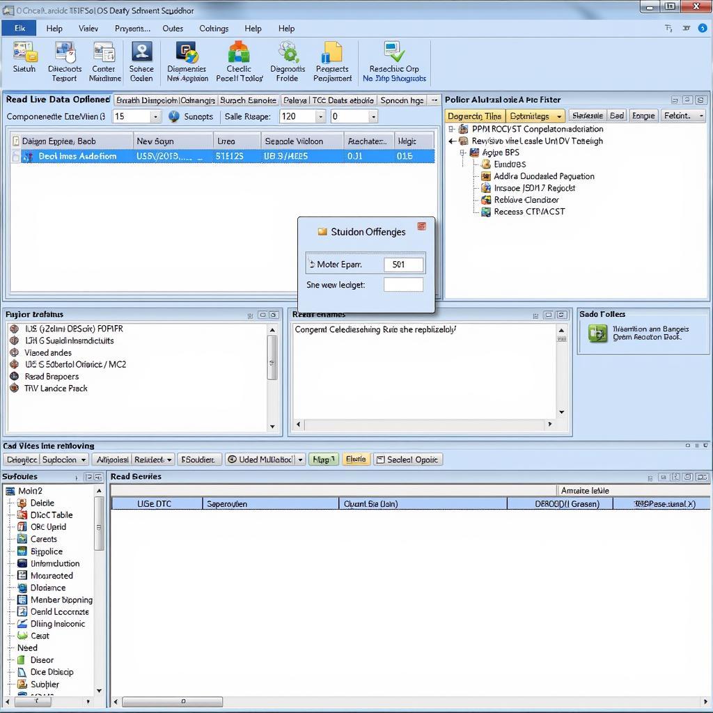 Screenshot of a Suzuki diagnostic software interface