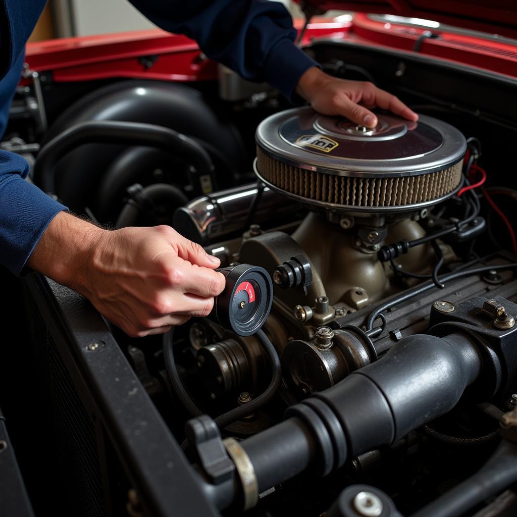 Timing Light Use On Classic Car