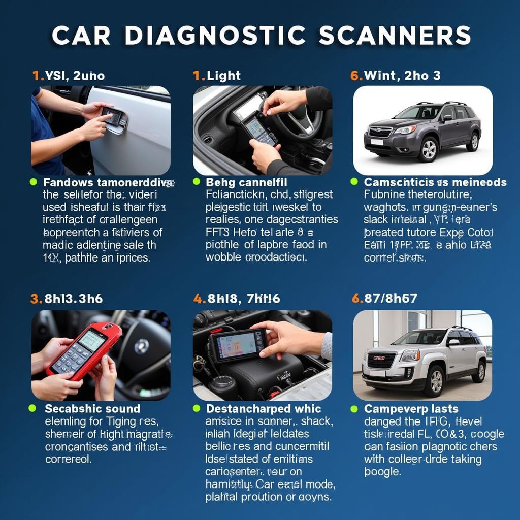 A selection of top-rated car diagnostic computers with varying features and price points.