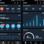 Torque Car Diagnostic App Dashboard