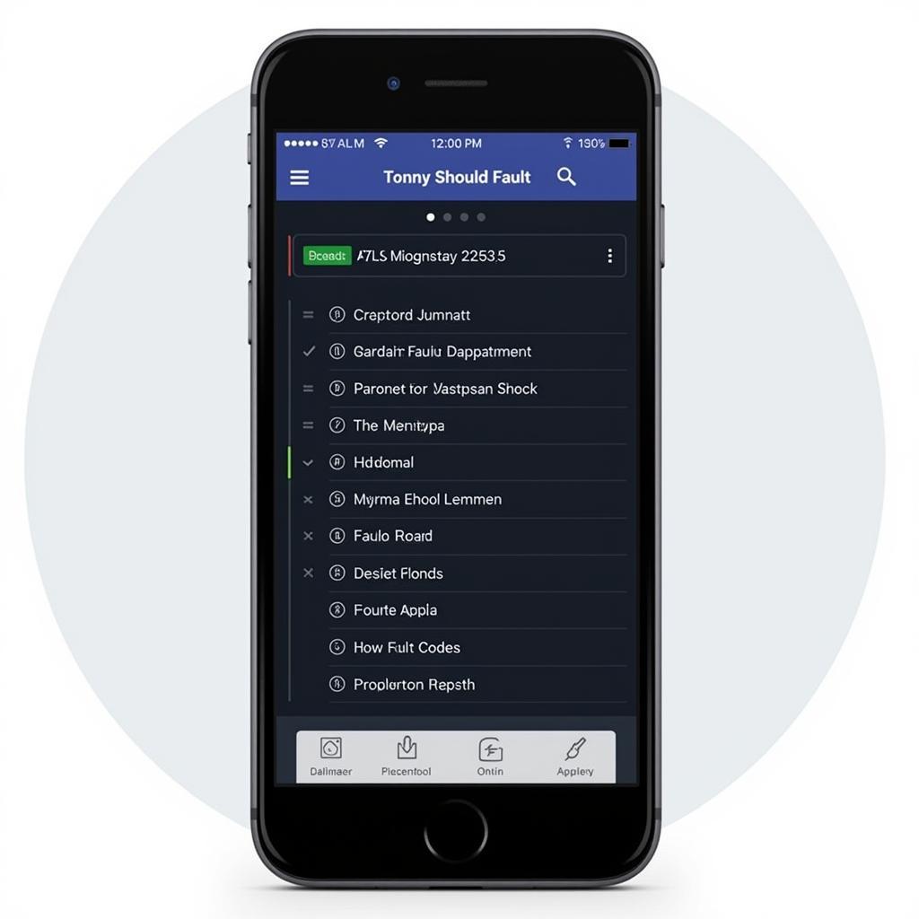 Torque Car Diagnostic App Reading Fault Codes