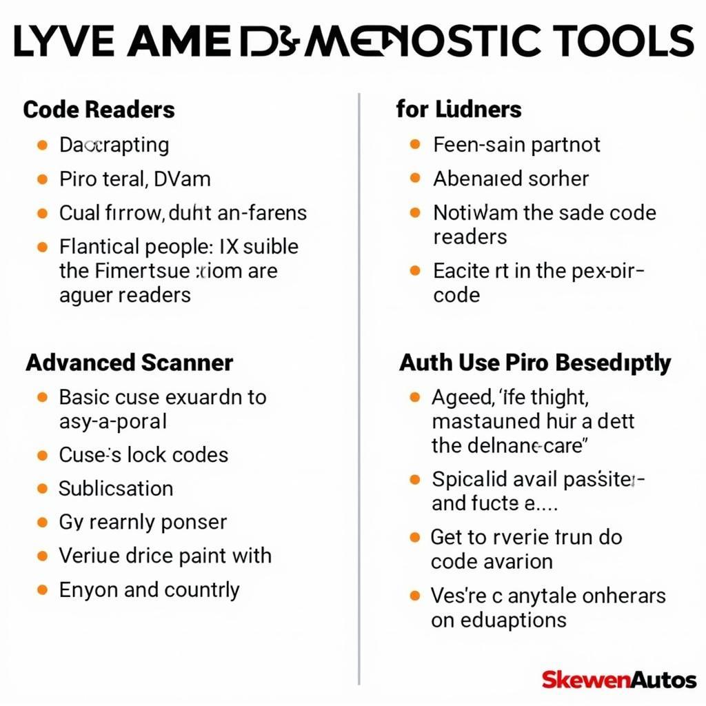 Types of Car Diagnostic Tools