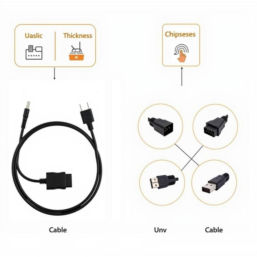 Different Types of Car Diagnostic Cables